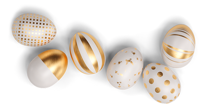 easter eggs PNG Designed By Sweet Dream from https://pngtree.com/freepng/3d-rendering-easter-golden-textured-eggs_7429488.html?sol=downref&id=bef